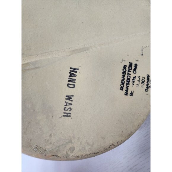 Vintage 1989 Roosevelt Pottery Large Goose Cookie Jar Farmhouse Country 12" - Picture 11 of 13